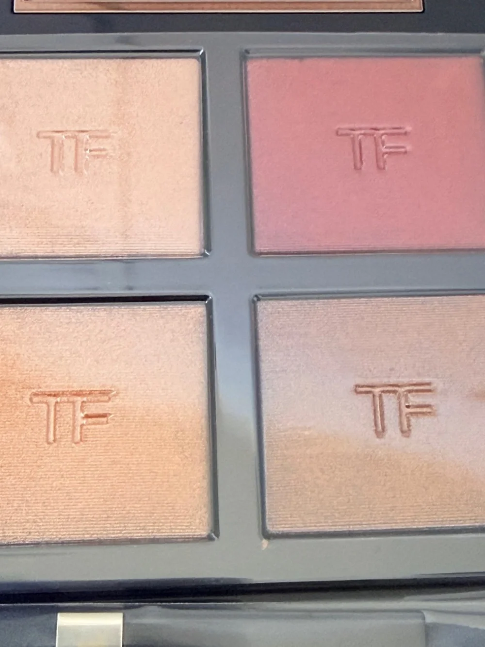 Tom‎ Ford Eye Color Quad Cognac Rose Eyeshadow Palette*NEW Case Has Light Scuffs